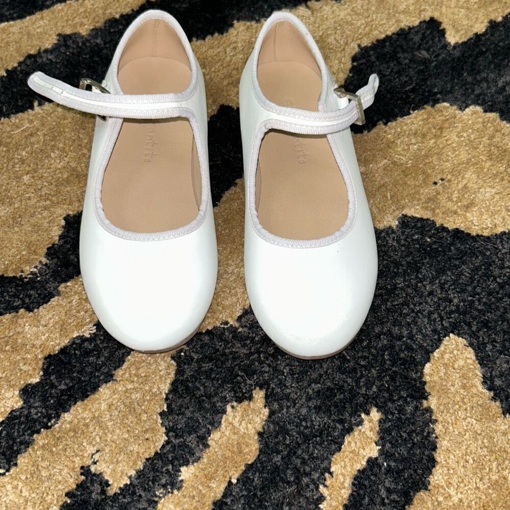 Elephantito white leather Marty Jane’s sz 10